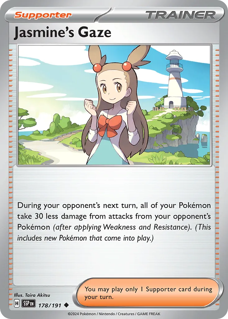 Jasmine's Gaze — SV08: Surging Sparks — Pokémon