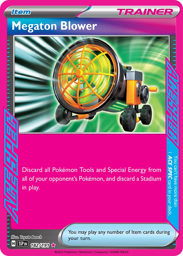 Megaton Blower — SV08: Surging Sparks — Pokémon