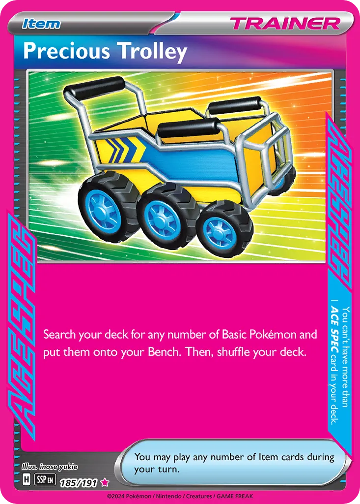 Precious Trolley — SV08: Surging Sparks — Pokemon