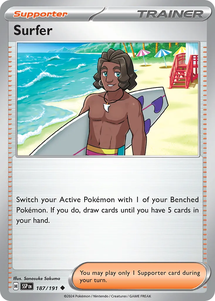 Surfeur — SV08: Surging Sparks — Pokémon