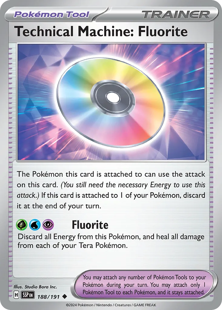Capsule Technique : Fluorine — SV08: Surging Sparks — Pokémon
