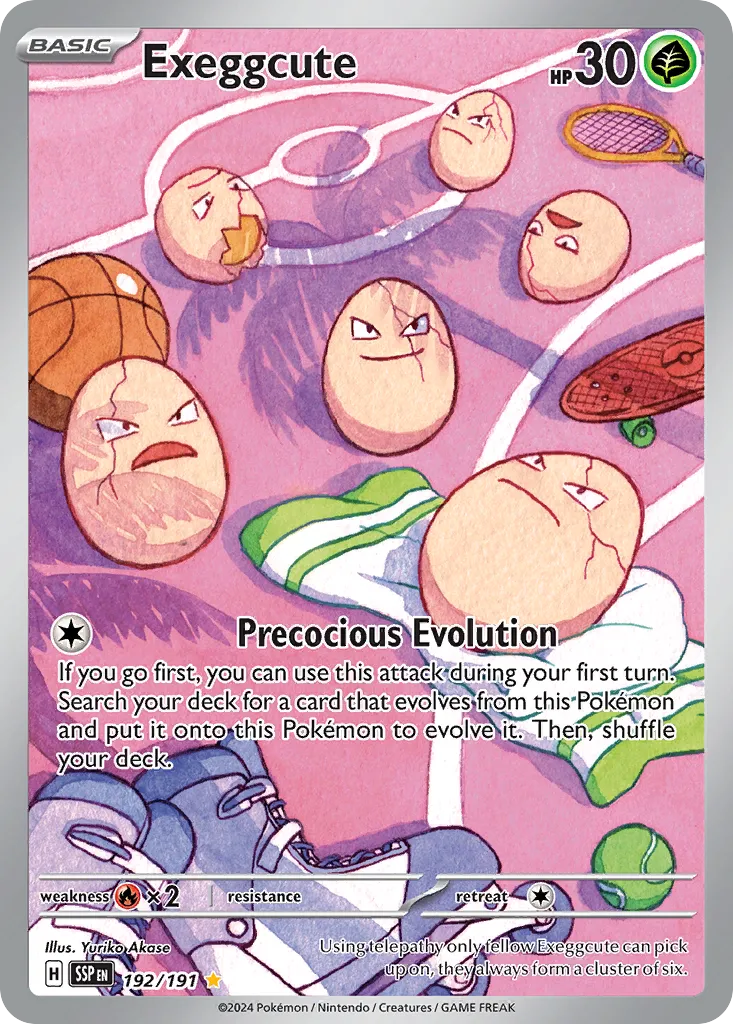 Exeggcute — SV08: Surging Sparks — Pokémon