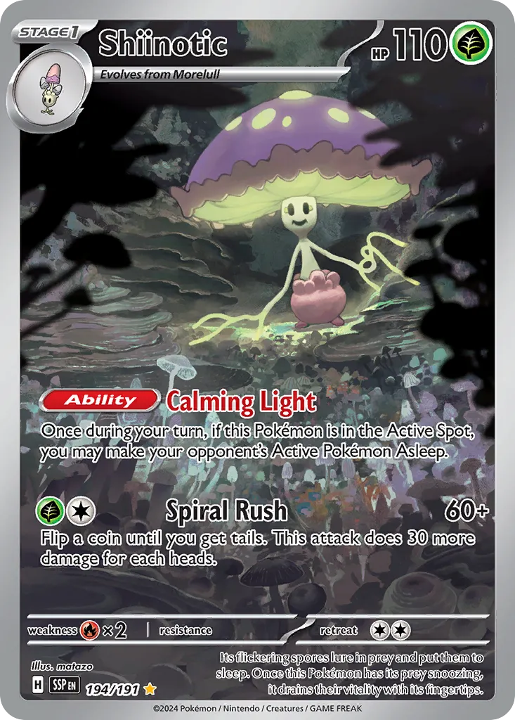 Shiinotic — SV08: Surging Sparks — Pokémon