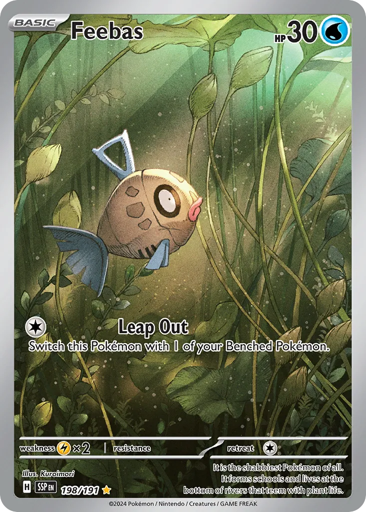 Feebas — SV08: Surging Sparks — Pokémon