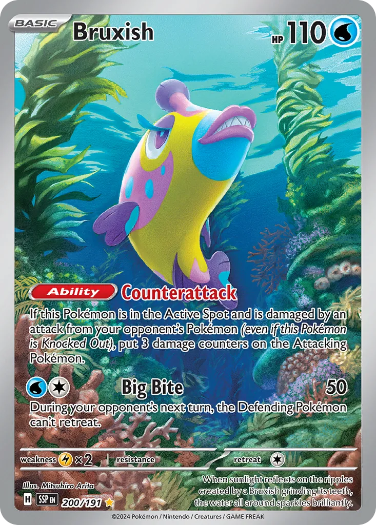 Bruxish — SV08: Surging Sparks — Pokémon
