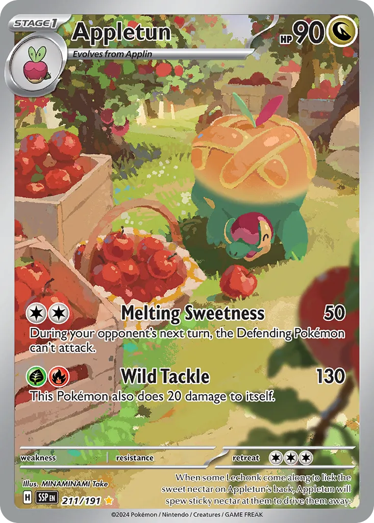 Appletun — SV08: Surging Sparks — Pokémon