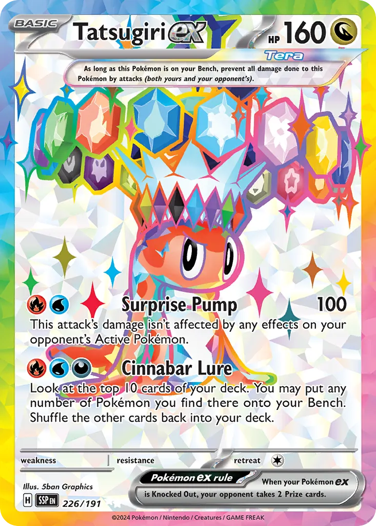 Tatsugiri ex — SV08: Surging Sparks — Pokémon