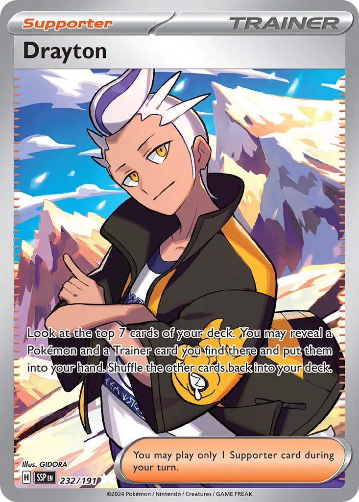 Drayton — SV08: Surging Sparks — Pokémon