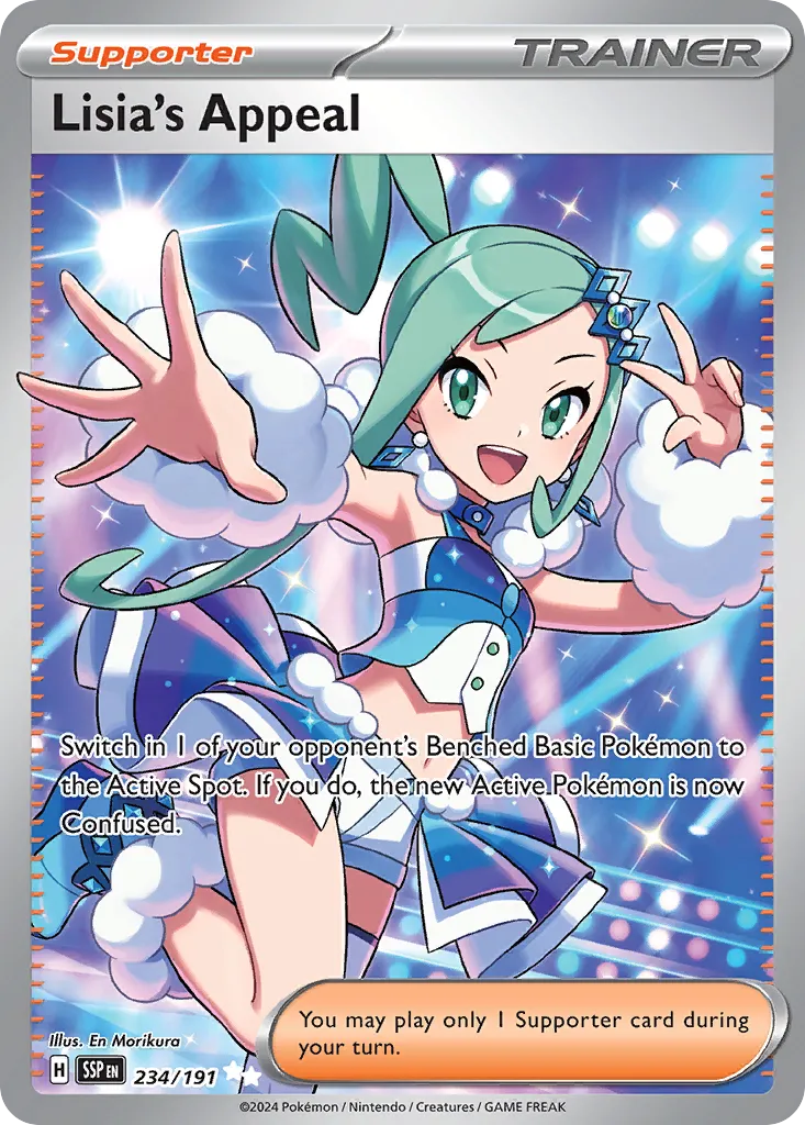 Lisia's Appeal — SV08: Surging Sparks — Pokémon