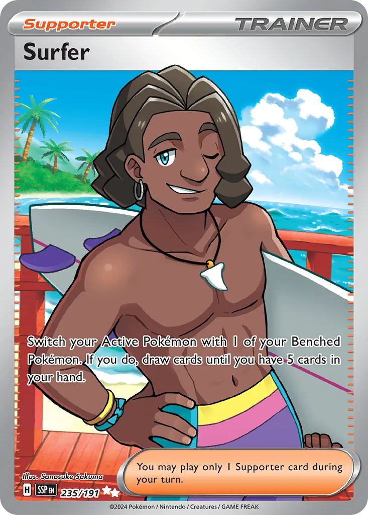 Surfer — SV08: Surging Sparks — Pokemon