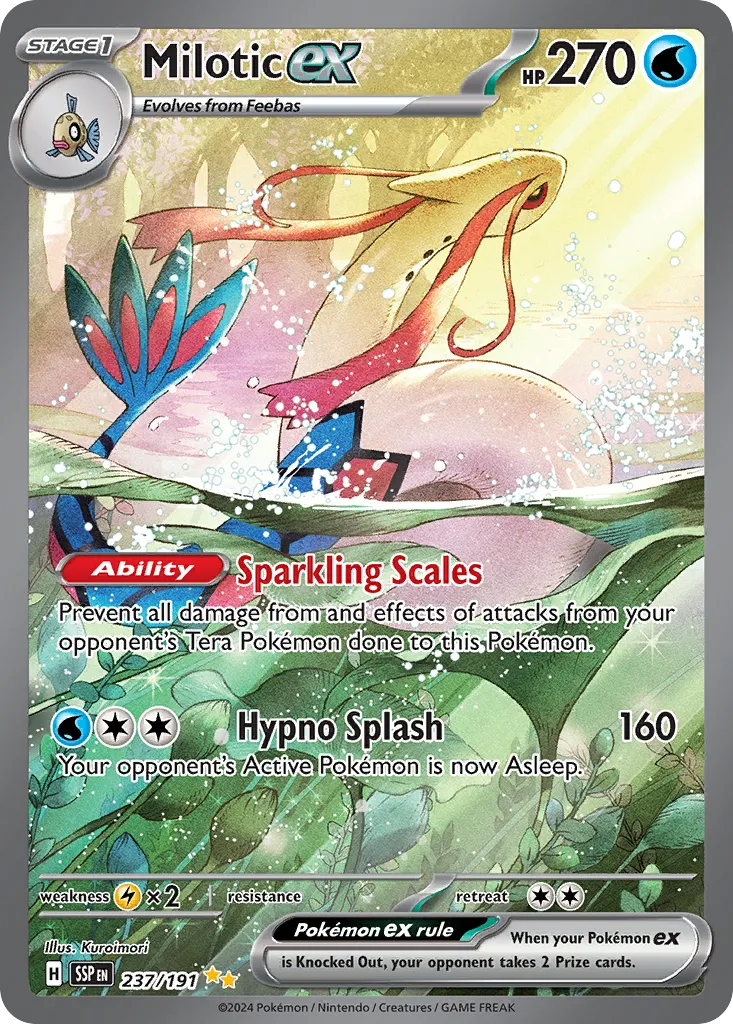 Milotic ex — SV08: Surging Sparks — Pokémon