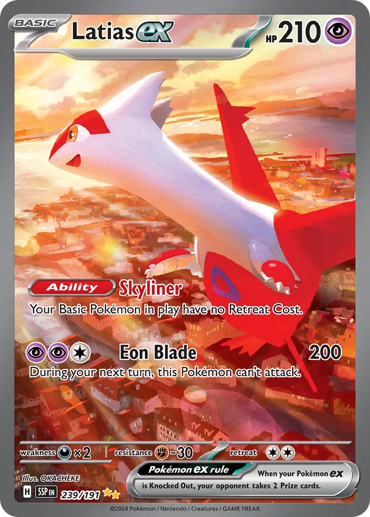 Latias ex — SV08: Surging Sparks — Pokémon