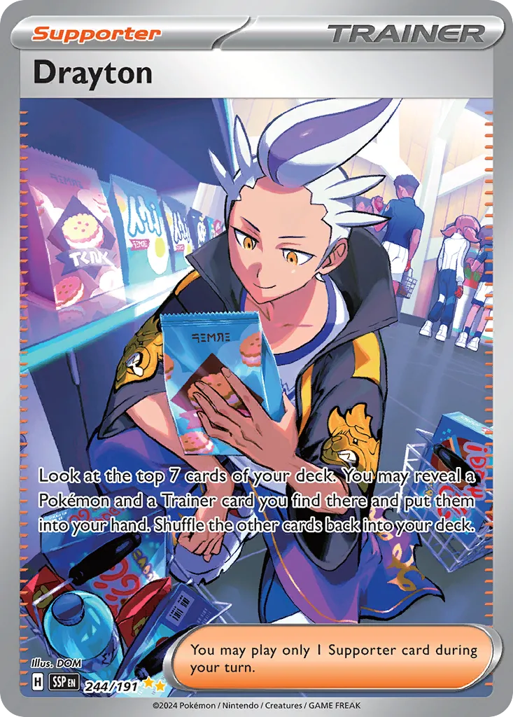 Drayton — SV08: Surging Sparks — Pokémon