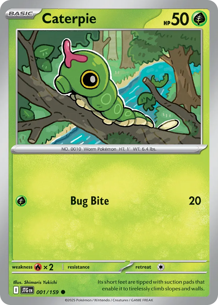 Caterpie — SV09: Journey Together — Pokémon