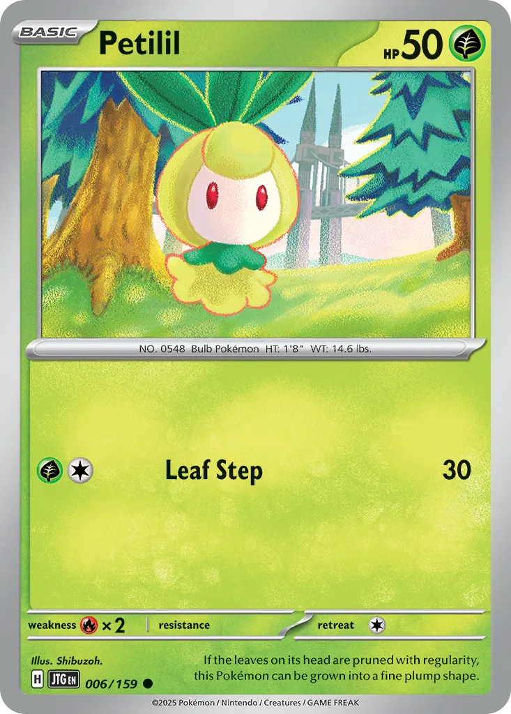 Petilil — SV09: Journey Together — Pokémon