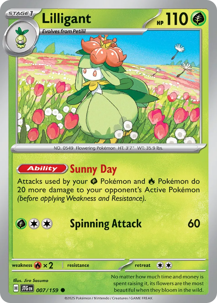 Lilligant — SV09: Journey Together — Pokémon