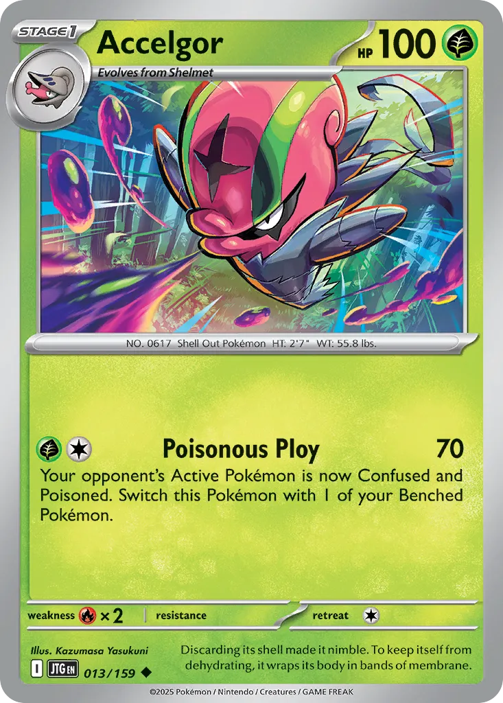 Accelgor — SV09: Journey Together — Pokémon