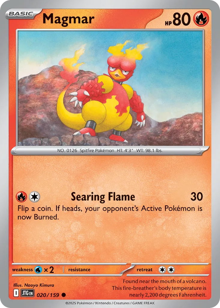 Magmar — SV09: Journey Together — Pokemon