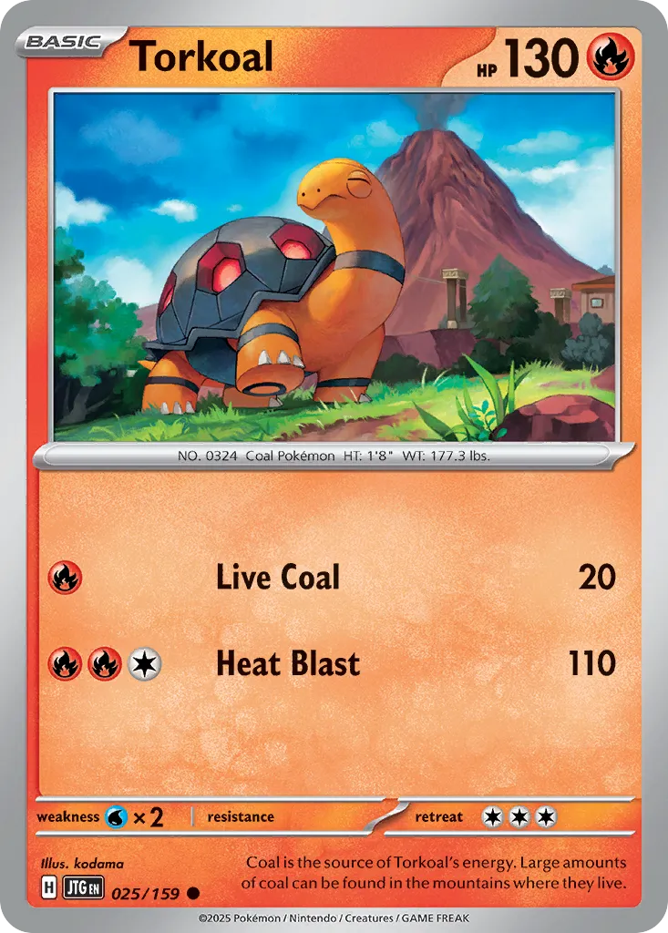 Chartor — SV09: Journey Together — Pokémon