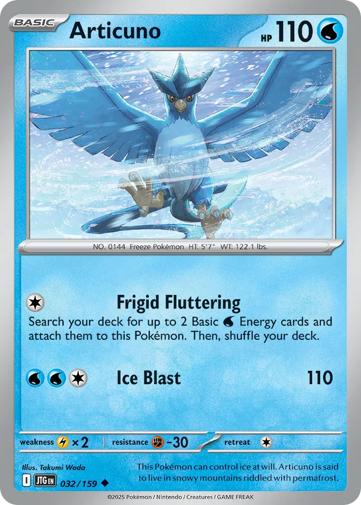 Articuno — SV09: Journey Together — Pokémon