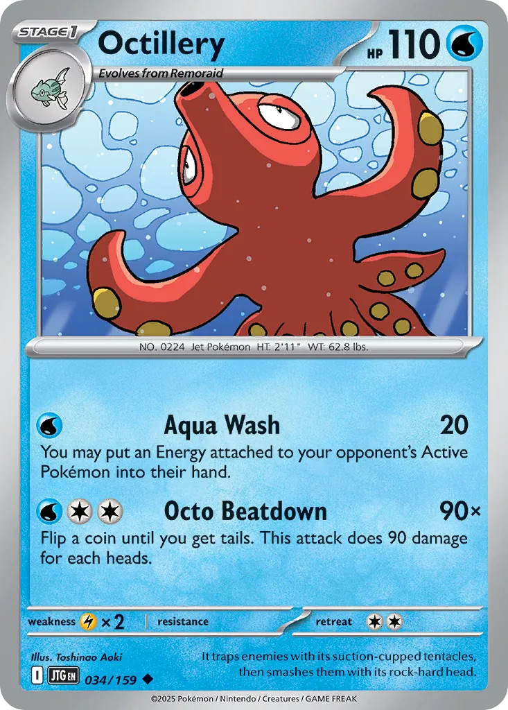 Octillery — SV09: Journey Together — Pokémon