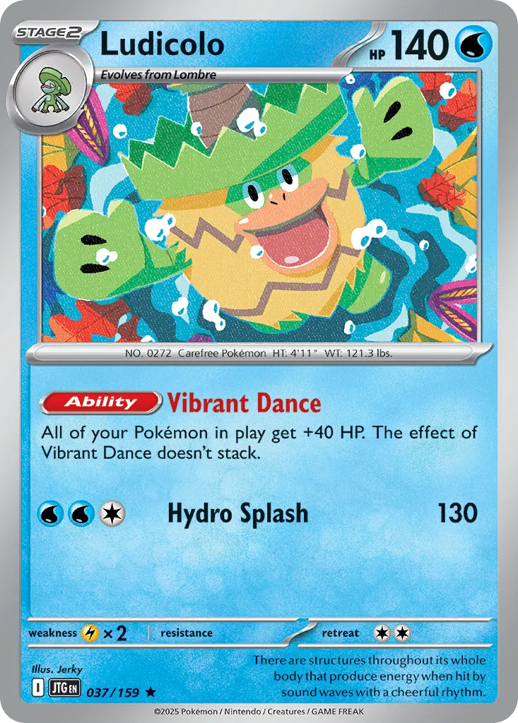 Ludicolo — SV09: Journey Together — Pokémon