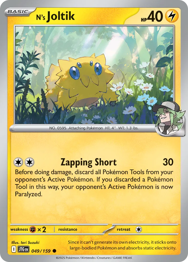 N's Joltik — SV09: Journey Together — Pokémon