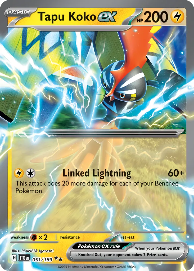 Tokorico ex — SV09: Journey Together — Pokémon