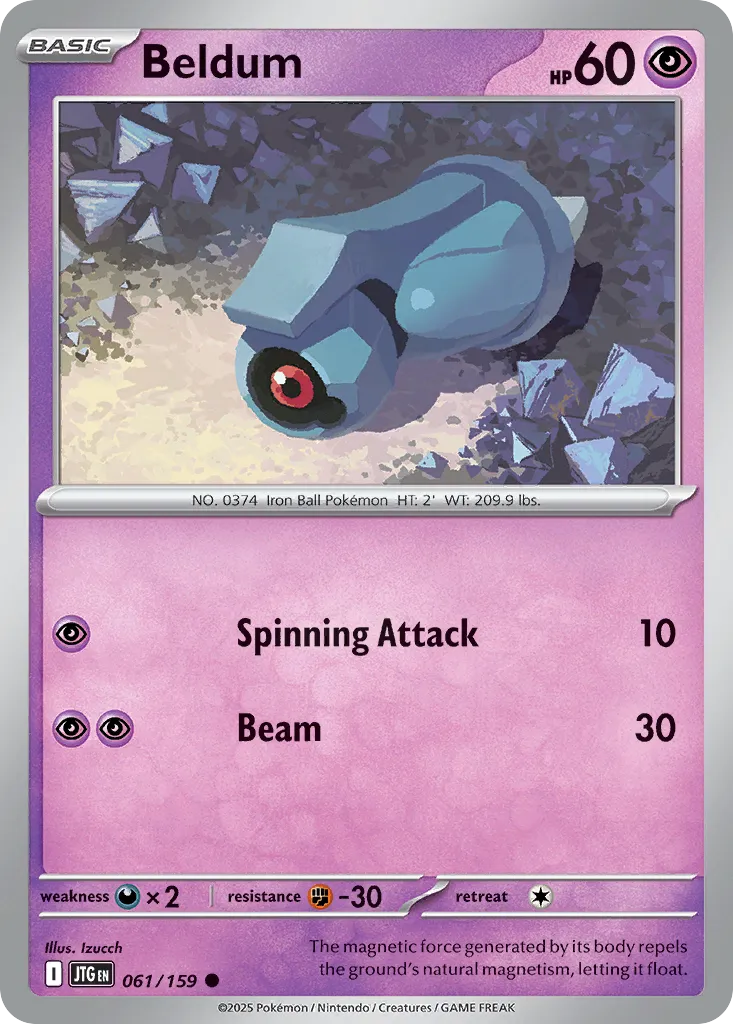Beldum — SV09: Journey Together — Pokémon