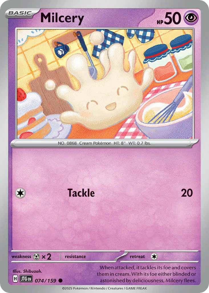 Milcery — SV09: Journey Together — Pokémon