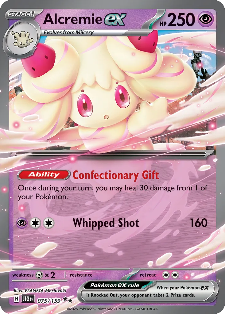 Alcremie ex — SV09: Journey Together — Pokémon