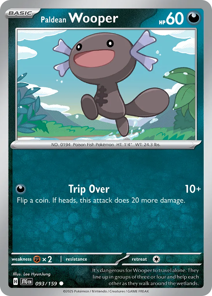 Paldean Wooper — SV09: Journey Together — Pokémon