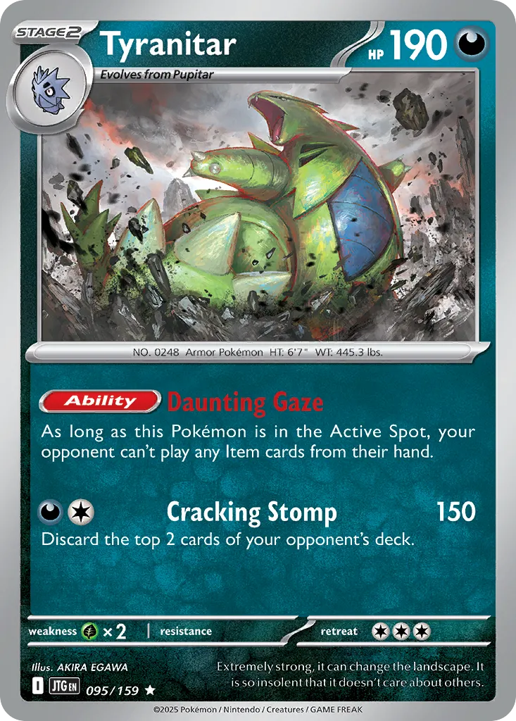 Tyranitar — SV09: Journey Together — Pokémon