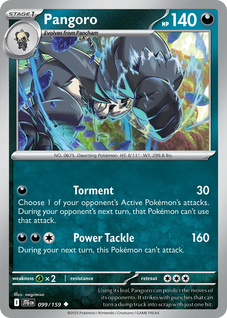Pandarbare — SV09: Journey Together — Pokémon