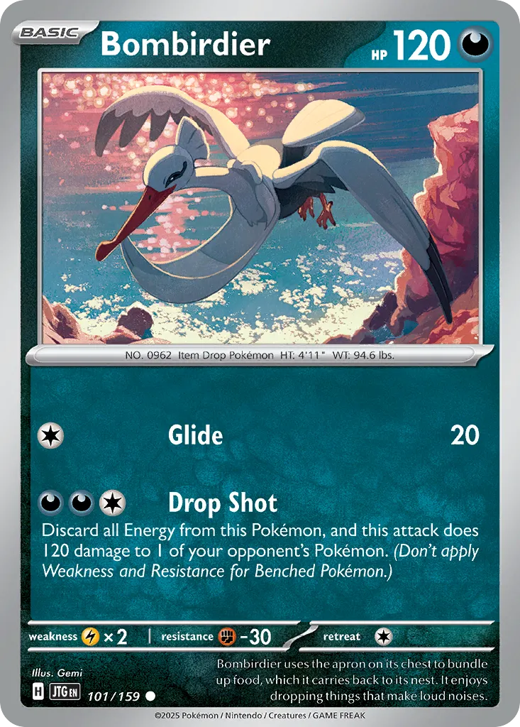 Bombirdier — SV09: Journey Together — Pokémon