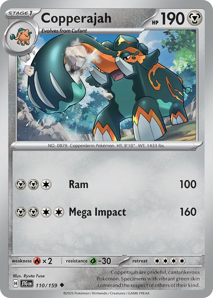 Copperajah — SV09: Journey Together — Pokémon
