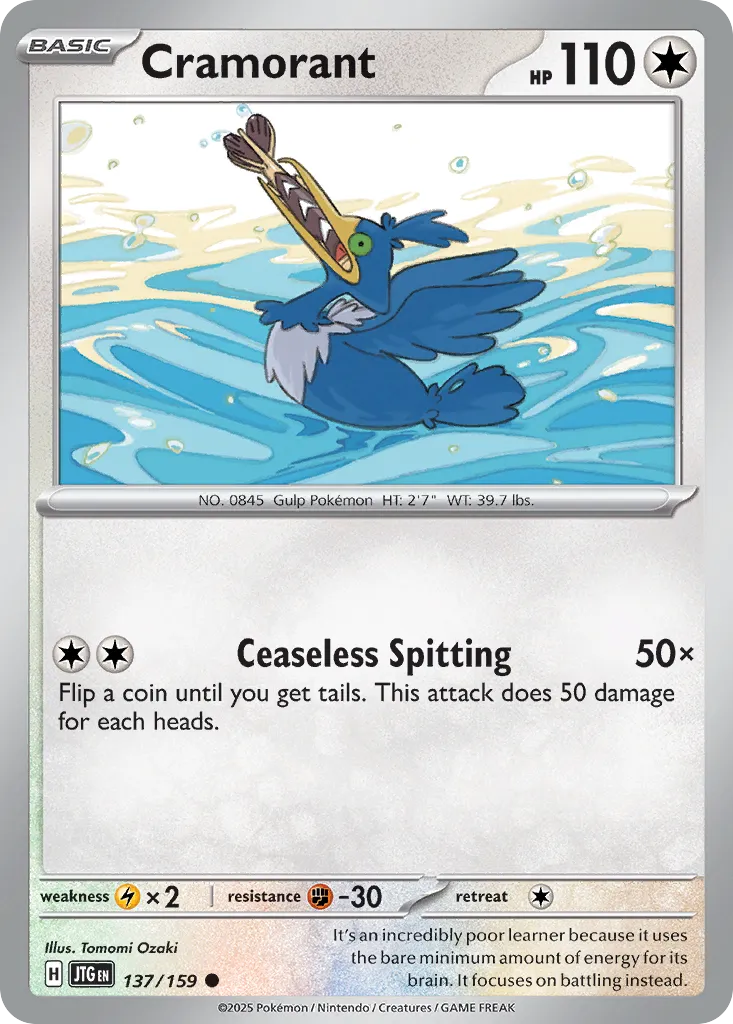 Cramorant from SV09: Journey Together - Pokemon