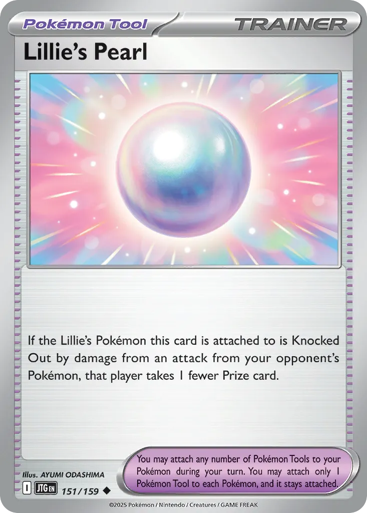 Lillie's Pearl from SV09: Journey Together - Pokemon