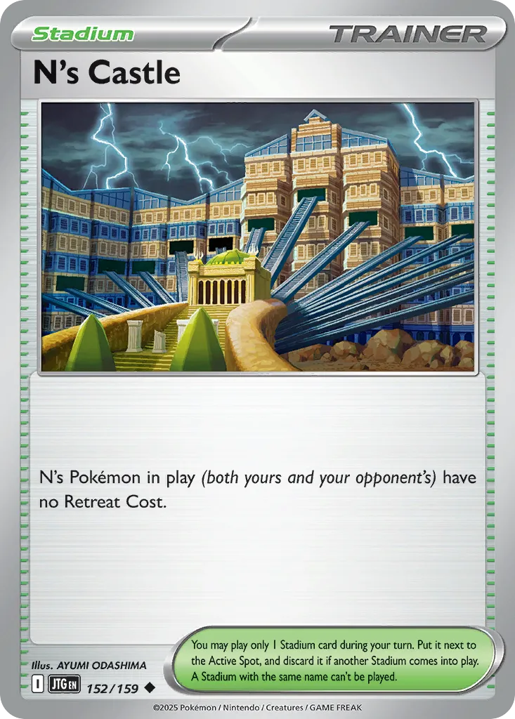 Palais de N — SV09: Journey Together — Pokémon