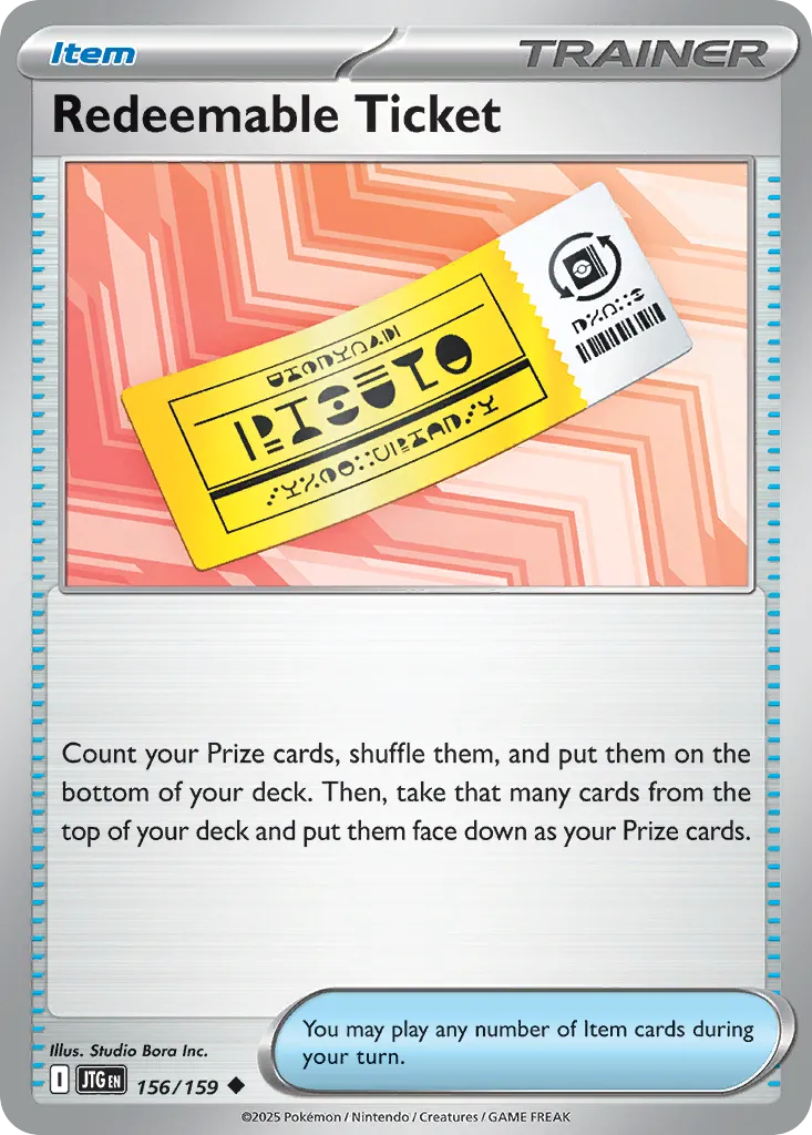 Billet à Échanger — SV09: Journey Together — Pokémon