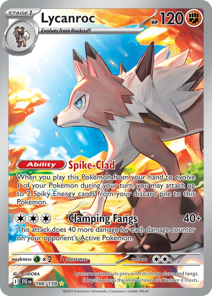 Lycanroc — SV09: Journey Together — Pokémon