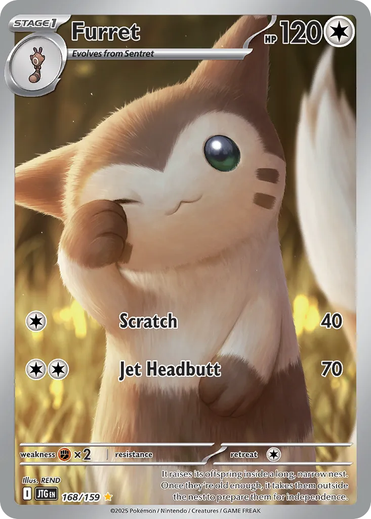Furret — SV09: Journey Together — Pokémon