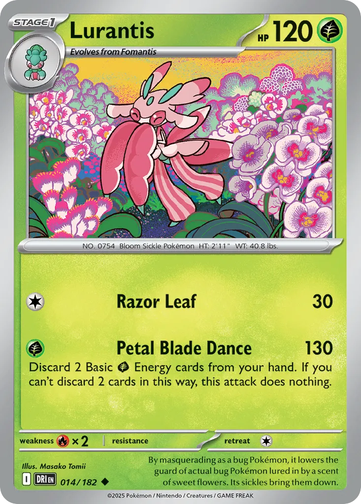 Lurantis — SV10: Destined Rivals — Pokémon