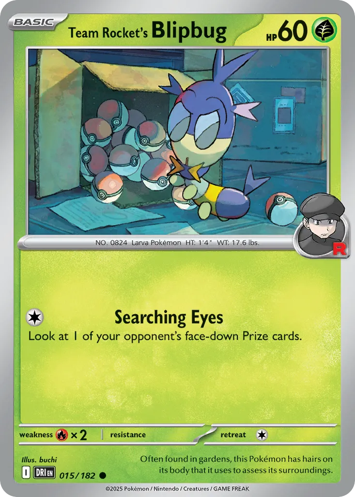 Team Rocket's Blipbug — SV10: Destined Rivals — Pokémon