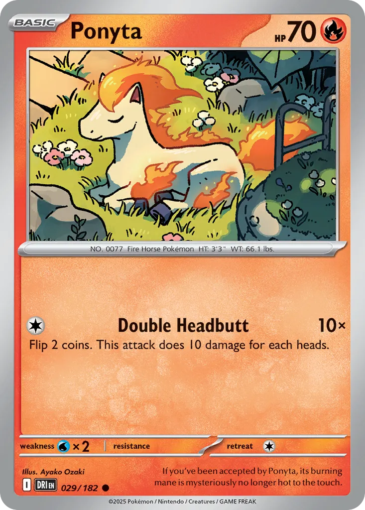 Ponyta — SV10: Destined Rivals — Pokémon