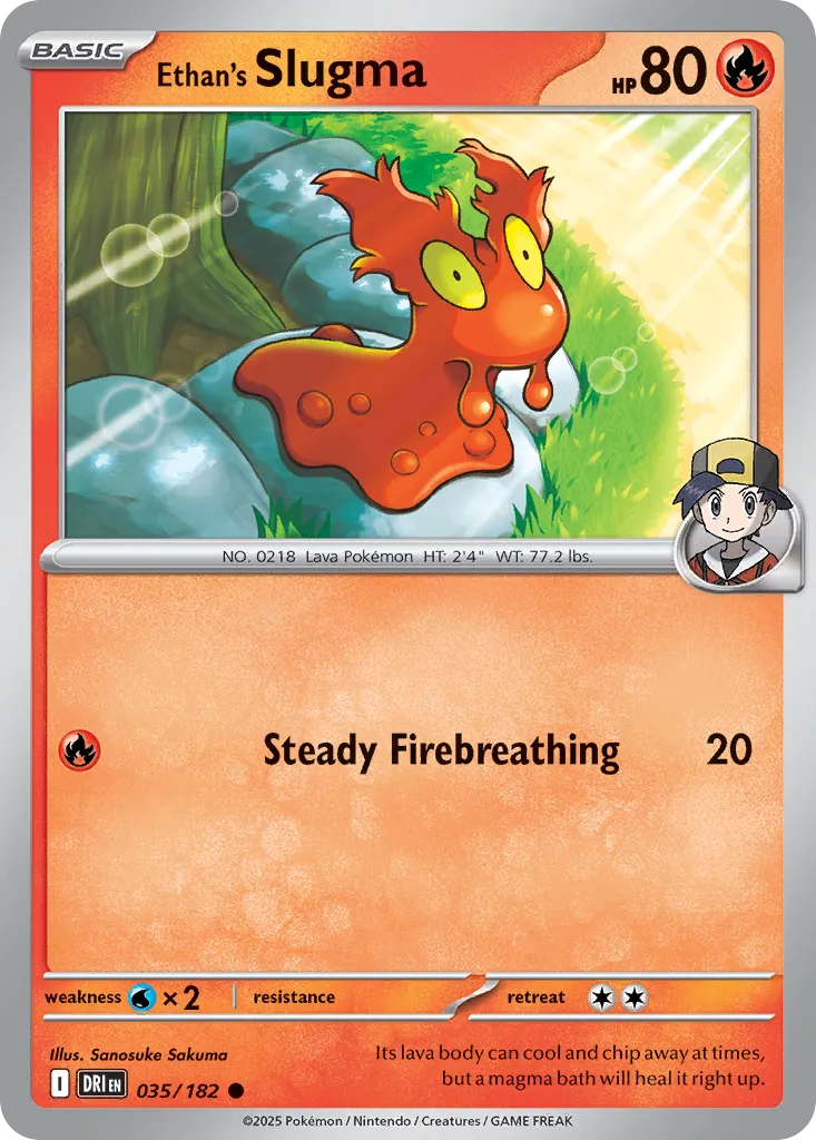 Limagma de Luth — SV10: Destined Rivals — Pokémon