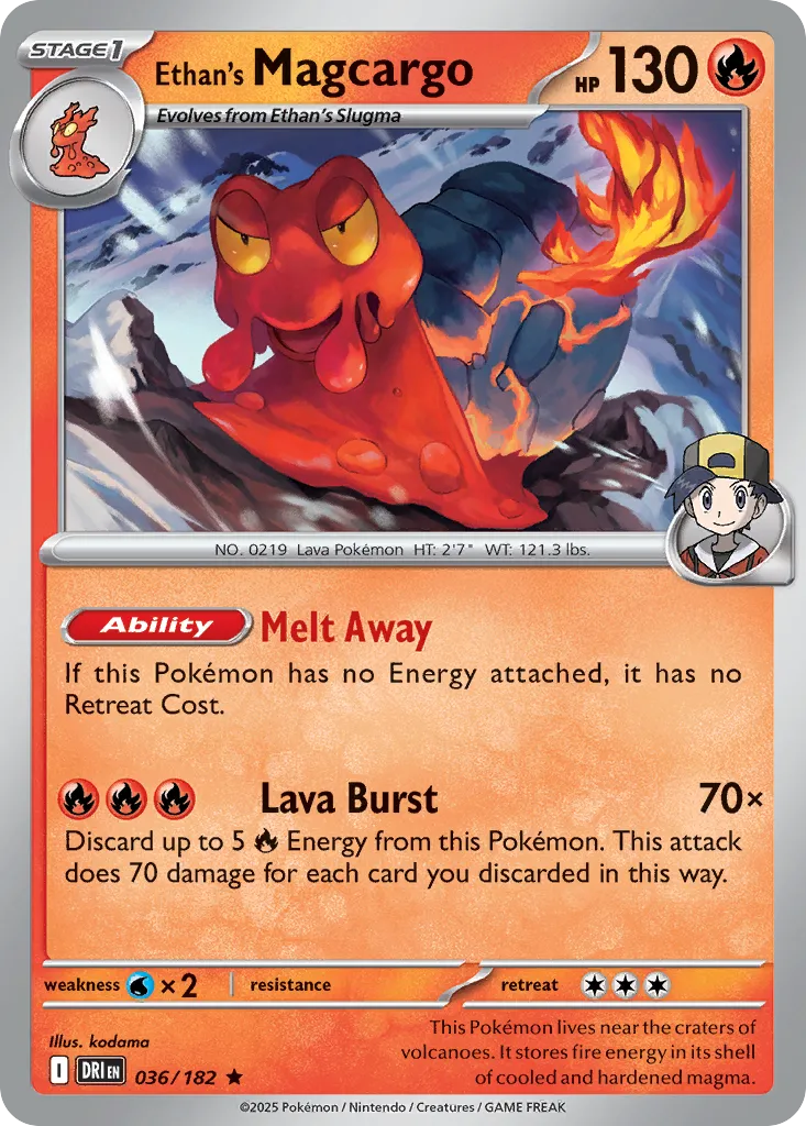 Ethan's Magcargo — SV10: Destined Rivals — Pokémon