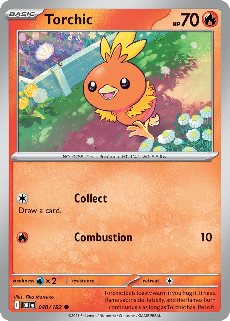 Torchic — SV10: Destined Rivals — Pokémon