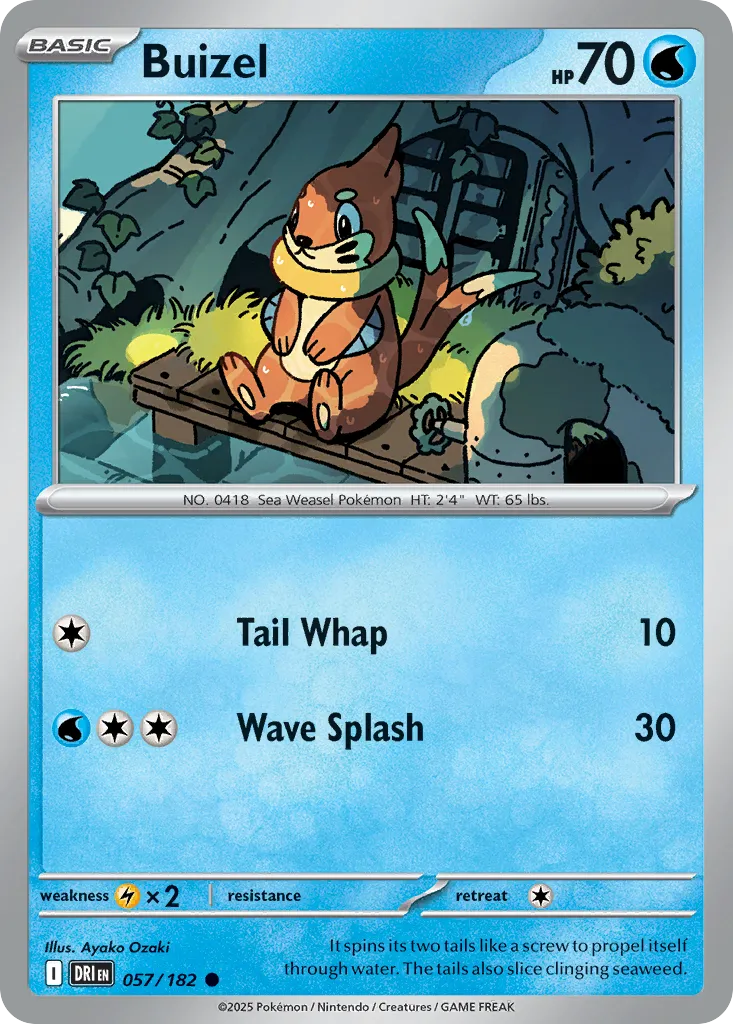Mustébouée — SV10: Destined Rivals — Pokémon