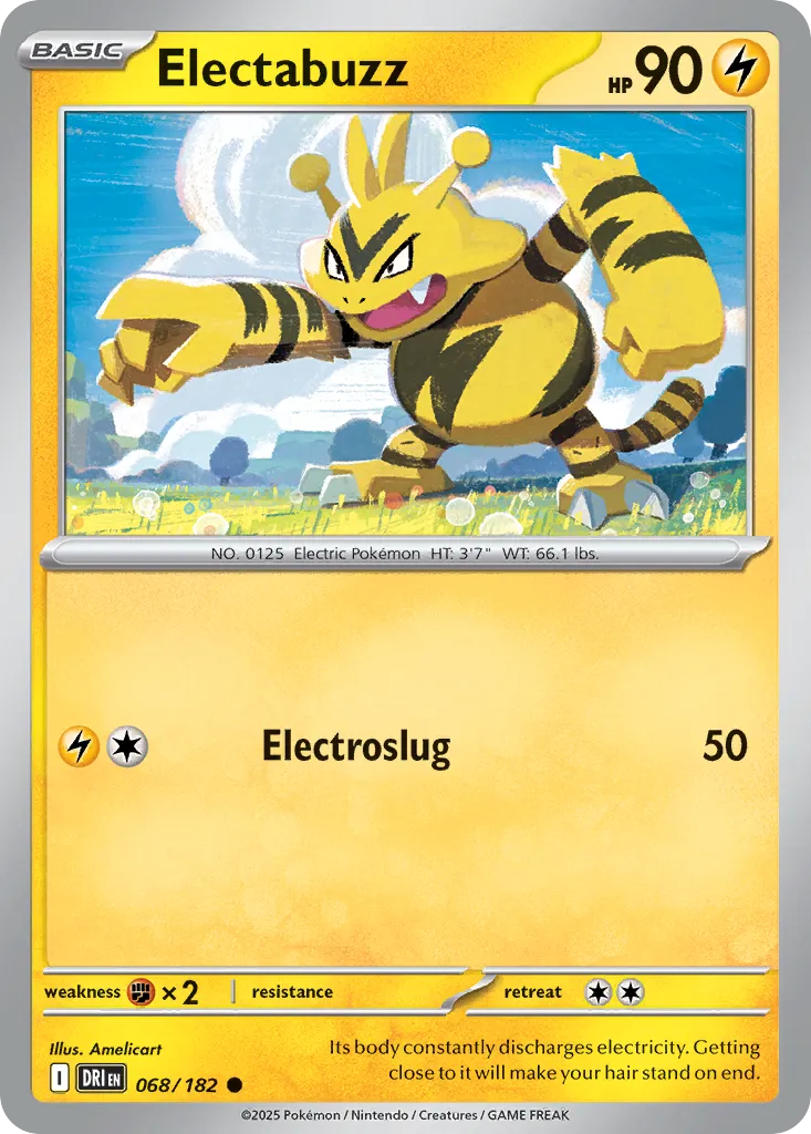 Electabuzz — SV10: Destined Rivals — Pokémon